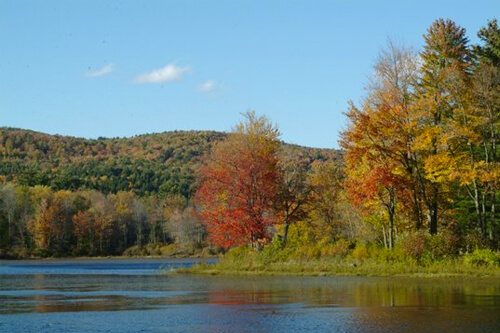 Lake in Clarksburg, Massachusetts