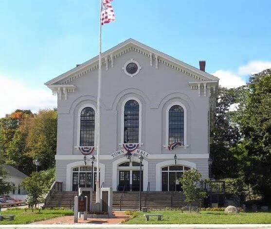 Holliston, Massachusetts Town Hall